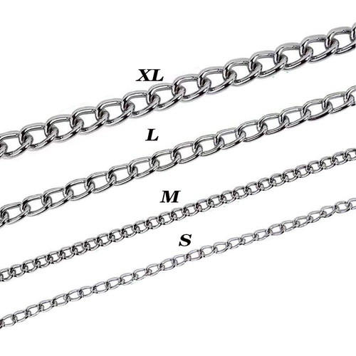 Собака среднего размера крупная ошейника из нержавеющей стали P-Sculpting маленькая собачья шейка для собак воротник золотой лошадь собака собака