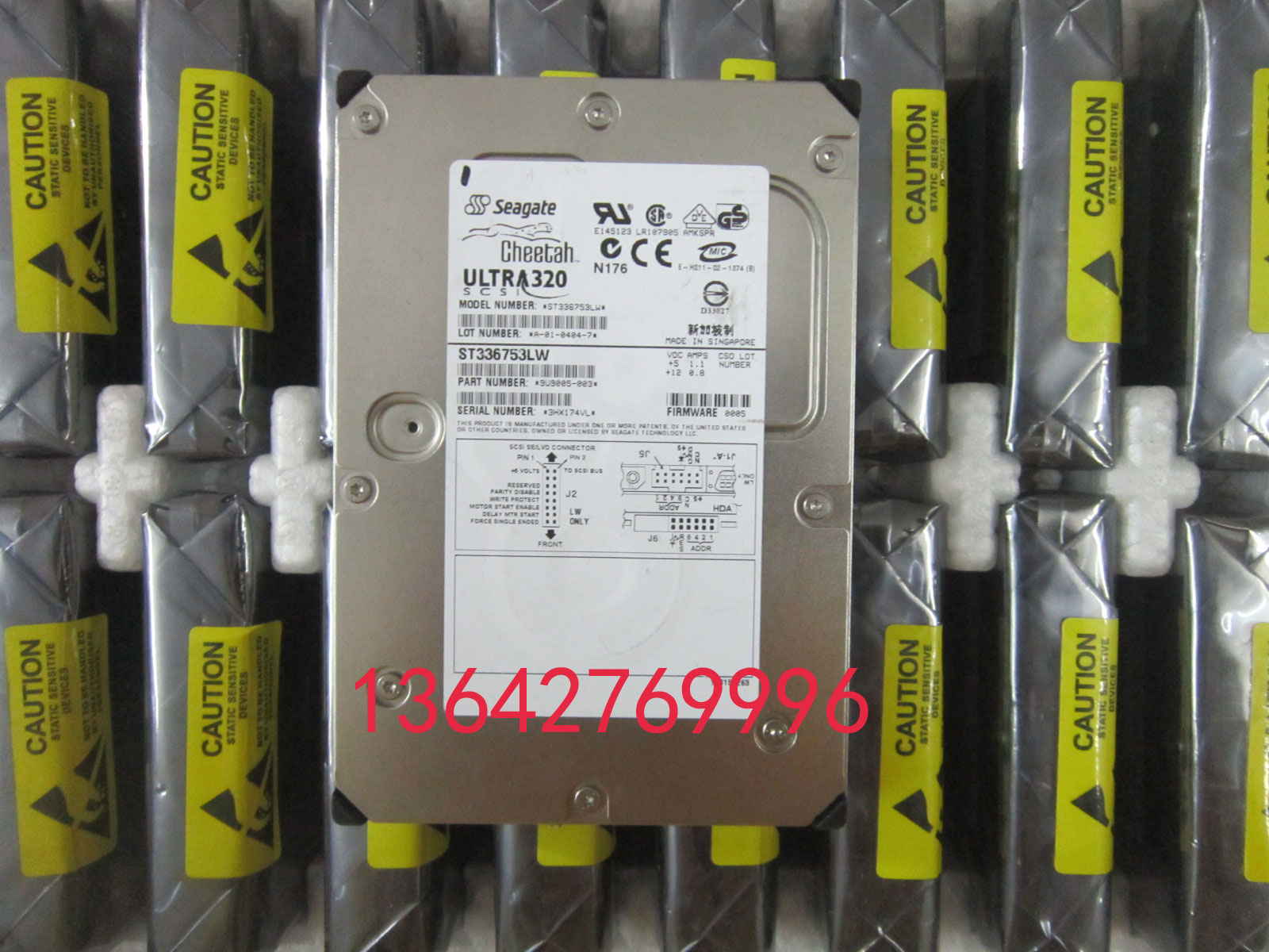 SEAGATE 36G | 36GB 68 -PIN SCSI ϵ ũ SEAGATE ST336753LW 68PIN 15K U320