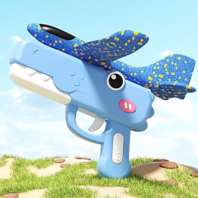 儿童恐龙弹射枪泡沫飞机