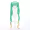 [Sầu riêng] Kỷ niệm 15 năm Dâu Hatsune Miku COS Tóc giả mái vòm Da đầu gradient Hoạt hình đuôi ngựa đôi cực dài 