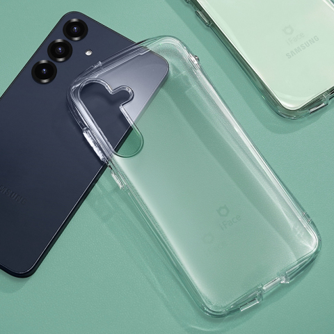 iFace Clear Military-Grade Drop Protection Samsung Phone Case