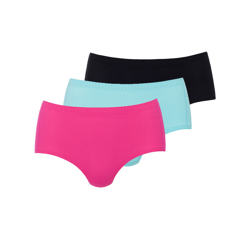 [USD 44.88] Manifold Women's Underwear 3 Pack Soft Elegant Seamless