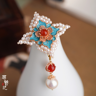 taobao agent Genuine classic Hanfu, plug, hair accessory, brooch