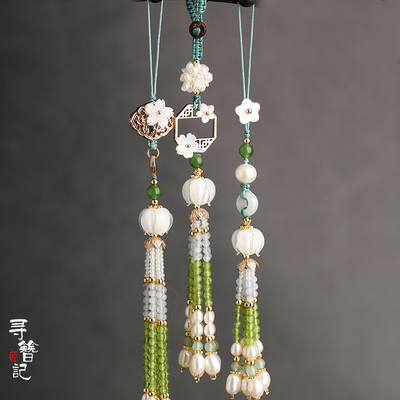 taobao agent Genuine accessory with tassels, mobile phone, pendant, Chinese hairpin