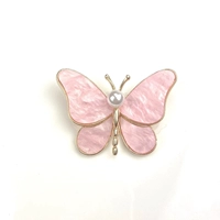 Розовая бабочка