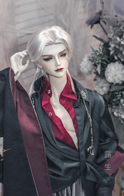 taobao agent Lusheng Tong's three -point men's model/BJD/SD ancient style style Send daily wolf tail styling