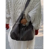 Демисезонная сумка подмышку, модная вместительная и большая сумка через плечо, Южная Корея