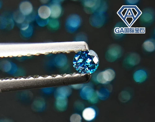 Синий бриллиантовый драгоценный камень из нефрита, инкрустация камня, сделано на заказ