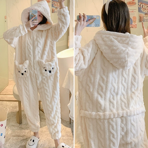 Паджама женский коралловый бархат может быть обречен,  迩 迩 迩 迩 迩 迩 плюс бархатная защита