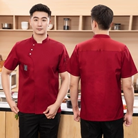 Красная футболка, короткий рукав