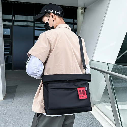 Tide, японская вместительная и большая сумка через плечо, сумка на одно плечо, ранец, для средней школы, подходит для подростков, подходит для студента