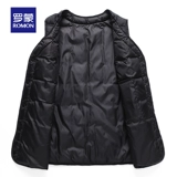 Легкий и тонкий пуховик с пухом, демисезонный удерживающий тепло жилет, для среднего возраста, свободный крой