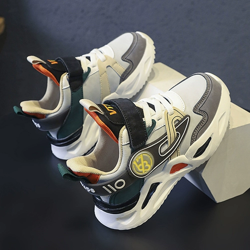 Детская дышащая баскетбольная спортивная обувь для мальчиков, осенняя, подходит для подростков