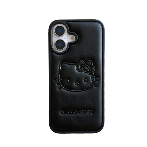 Hello Kitty Puffy Raised Bow Design iPhone Case