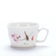 Trà tai Qi Xinbian Cup Tea Tea Tea Puer Cup Kung Fu Tea Set Office Houseware Tea Belt Tùy chỉnh tách trà - Trà sứ