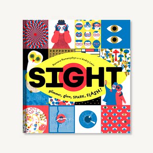 ウクライナのイラストレーター、アンドリー・レーシフによる受賞歴のある STEM 科学絵本『Sight』が入荷しました |