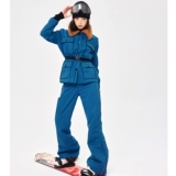 MOOD X MIURA Демисезонная джинсовая стеганая лыжная куртка, штаны