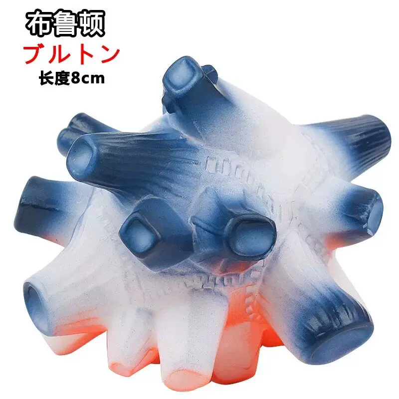 Small toy, monster, doll, minifigure from soft rubber