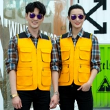 Светоотражающий жилет для работы для занятий на открытом воздухе, делается под заказ, с печатью вашего логотипа