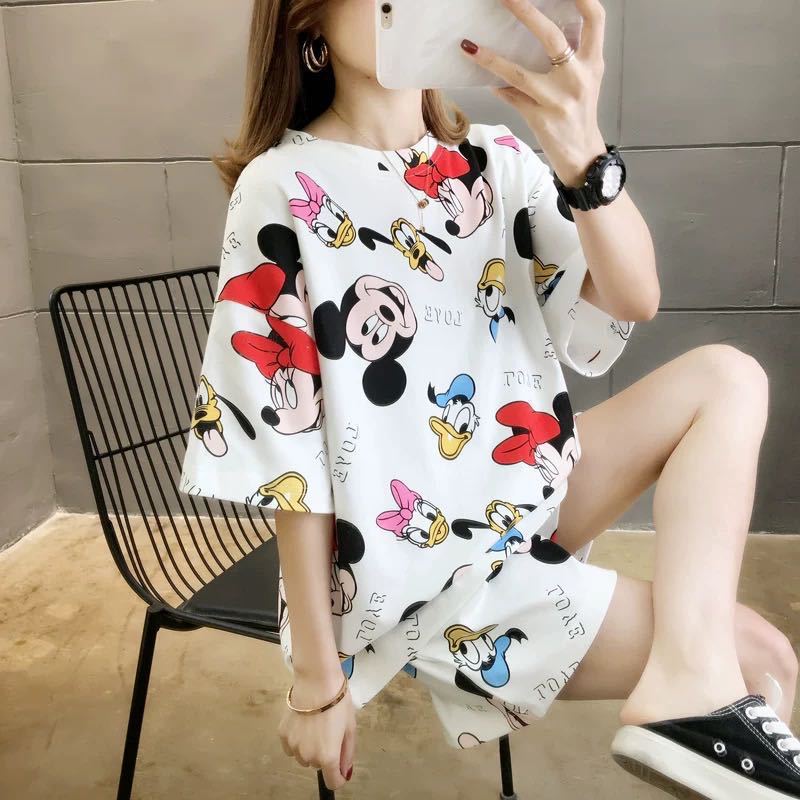 Mickey white suit