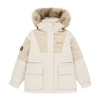 雪中飞秋冬学生潮流校园情侣男女短款貉子毛领羽绒服灯芯绒外套实付299元到手包邮 雪中飞秋冬学生潮流校园情侣男女短款貉子毛领羽绒服灯芯绒外套实付299元到手包邮