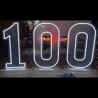 100 неоновых огней или 520