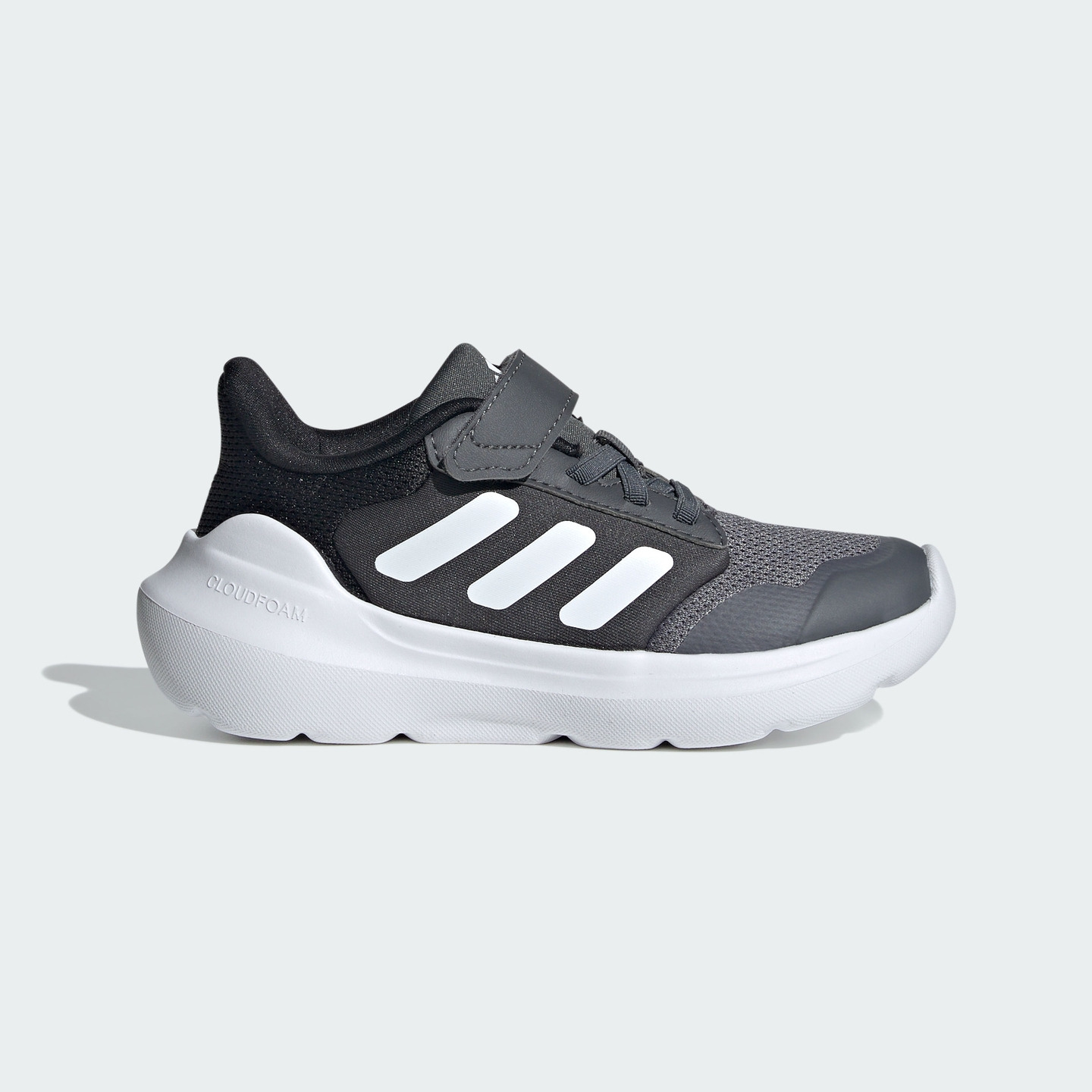男小童Tensaur Run 3.0 EL魔术贴运动鞋adidas阿迪达斯轻运动