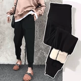 Штаны, модные демисезонные леггинсы, флисовый удерживающий тепло пуховик