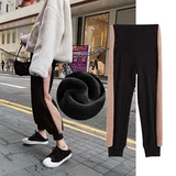 Штаны, модные демисезонные леггинсы, флисовый удерживающий тепло пуховик