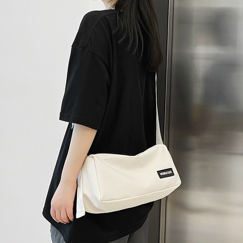 Мужская японская сумка через плечо, спортивная нейлоновая сумка на одно плечо для отдыха, рюкзак