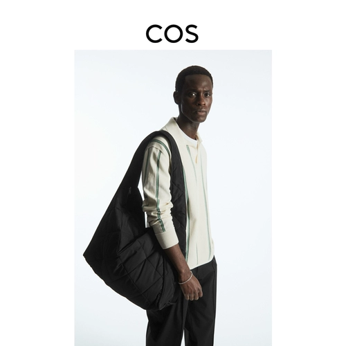 COS Нейтральные мужчины и женщины, те же алмазы и ребра, большая сумка для плеч 11555573001