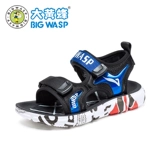 Бамблби для мальчиков, детские летние сандалии, пляжная пляжная обувь, в корейском стиле, 2020, мягкая подошва