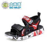 Бамблби для мальчиков, детские летние сандалии, пляжная пляжная обувь, в корейском стиле, 2020, мягкая подошва