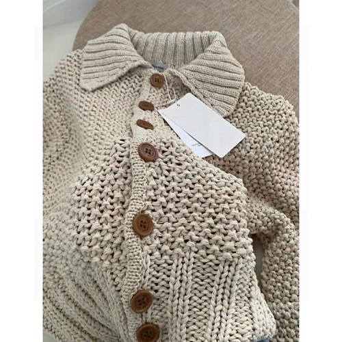 Трикотажный осенний свитер, японское термобелье, ретро шерстяная куртка, изысканный стиль