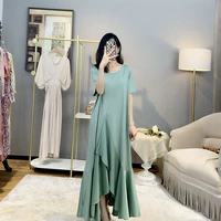 Зеленый, короткий рукав