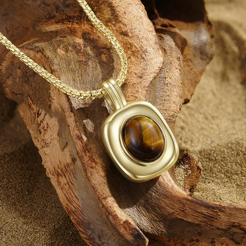 周大生旗下 Design Circles 设界 美拉德渐变虎眼石小众颈链 多重优惠折后¥113包邮 淘金币可抵扣15元 周大生旗下 Design Circles 设界 美拉德渐变虎眼石小众颈链 多重优惠折后¥113包邮 淘金币可抵扣15元