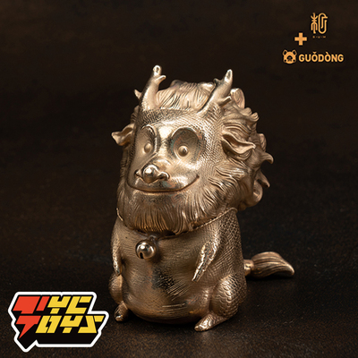 taobao agent 【Tyctoys】At the end of the spot, the craftsman of the beasts notes Kirinzi bright copper color copper ornaments