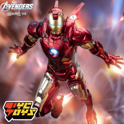 taobao agent 【Tyctoys】In stock, the 7 -inch Avengers Iron Man MK7 Aimatical Patrol