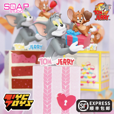 taobao agent 【Tyctoys】Spot SOAP Studio Cat and Mouse Surprise Box Tom Jerry Gift