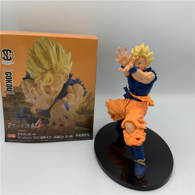 taobao agent Animation Qilongzhu Super Wukong Super 1 angle qigong Boshida 4 Saiyan hand -made toy swing bag