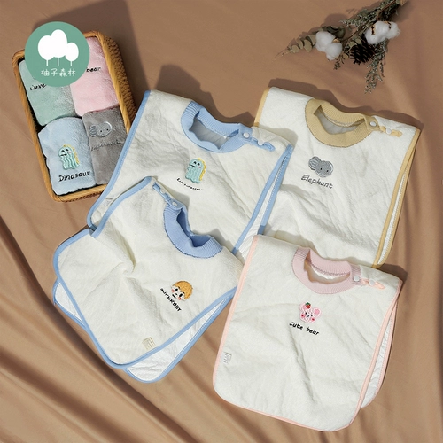 Универсальное средство детской гигиены, детское водонепроницаемое полотенце для умывания, водонепроницаемый слюнявчик, нагрудник, с карманом