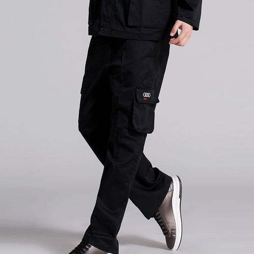 Audi, рабочие износостойкие штаны, новая коллекция, большой размер, делается под заказ, с печатью вашего логотипа