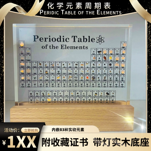 Химический акриловый настольный музей, подарок на день рождения