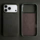 Full-Grain Calfskin Leather Minimalist Genuine leather iPhone Case for iPhone 17 – 11, Apple iPhone Air
