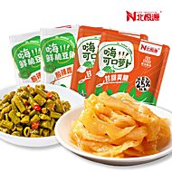 【黑盒】北极源可口萝卜鲜脆豆角共16包