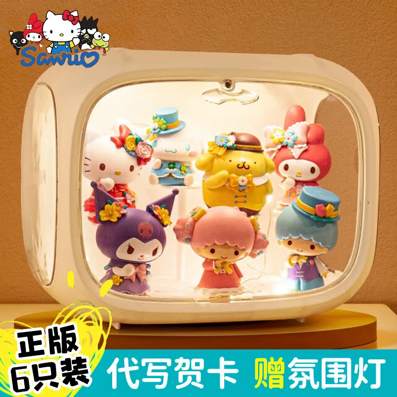 Hello Kitty, hello kitty, оригинальная милая минифигура, набор, кукла, подарок на день рождения