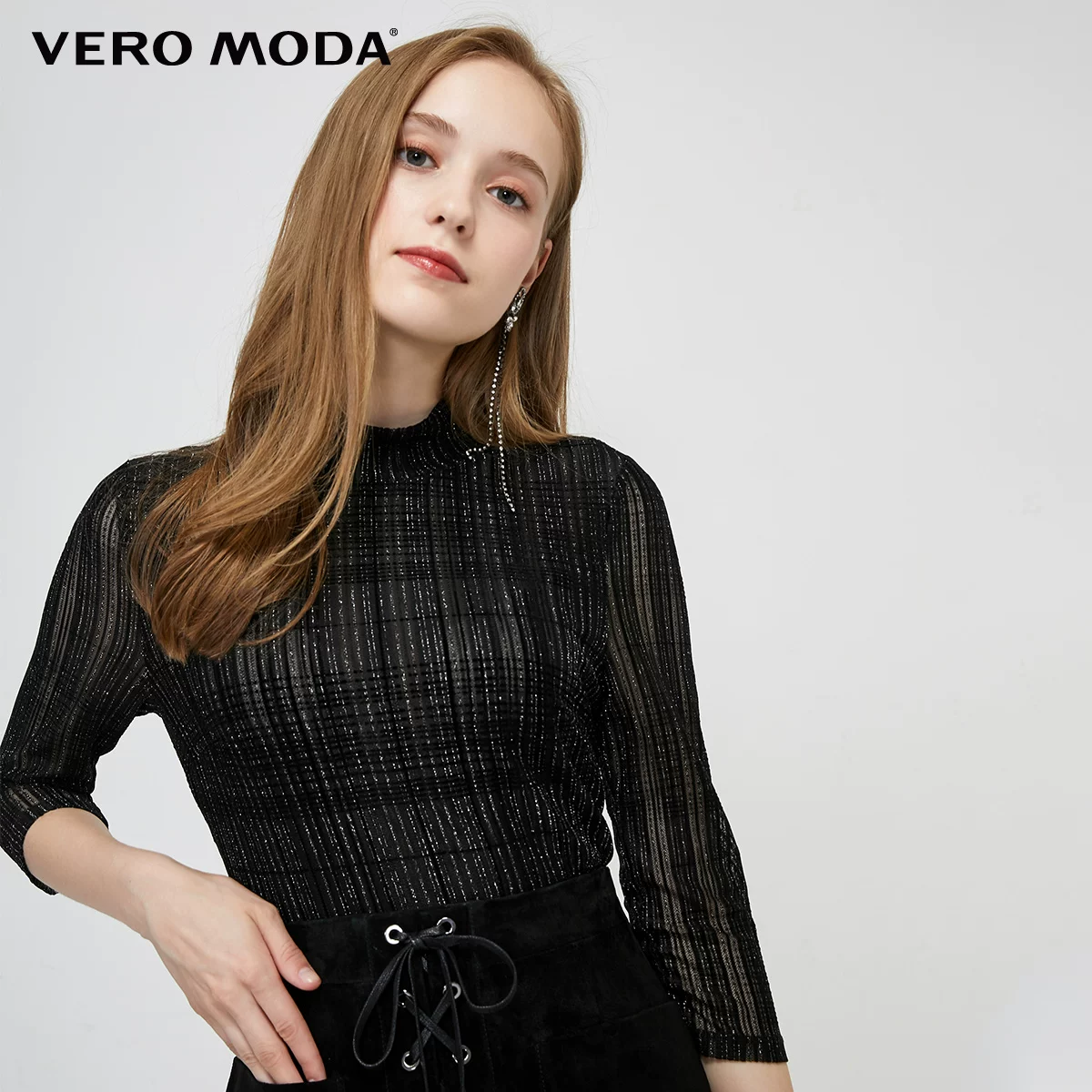 Футболка base, базовая, дружелюбная к телу от Vero Moda, slim fit