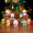 Рождественская семья - 10 наборов (без древесины) Рождественская серия C