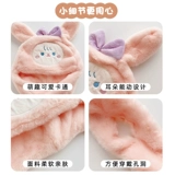 Детская милая шапка, бархатный ветрозащитный удерживающий тепло детский шарф, плюшевая