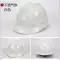 Mũ bảo hiểm an toàn công trường xây dựng tiêu chuẩn quốc gia dày dặn thoáng khí mũ bảo hiểm kỹ thuật xây dựng mũ bảo hiểm bằng sợi thủy tinh hình chữ V có in 